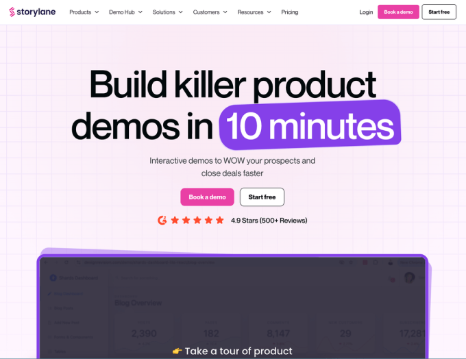 Storylane Webflow Retainer