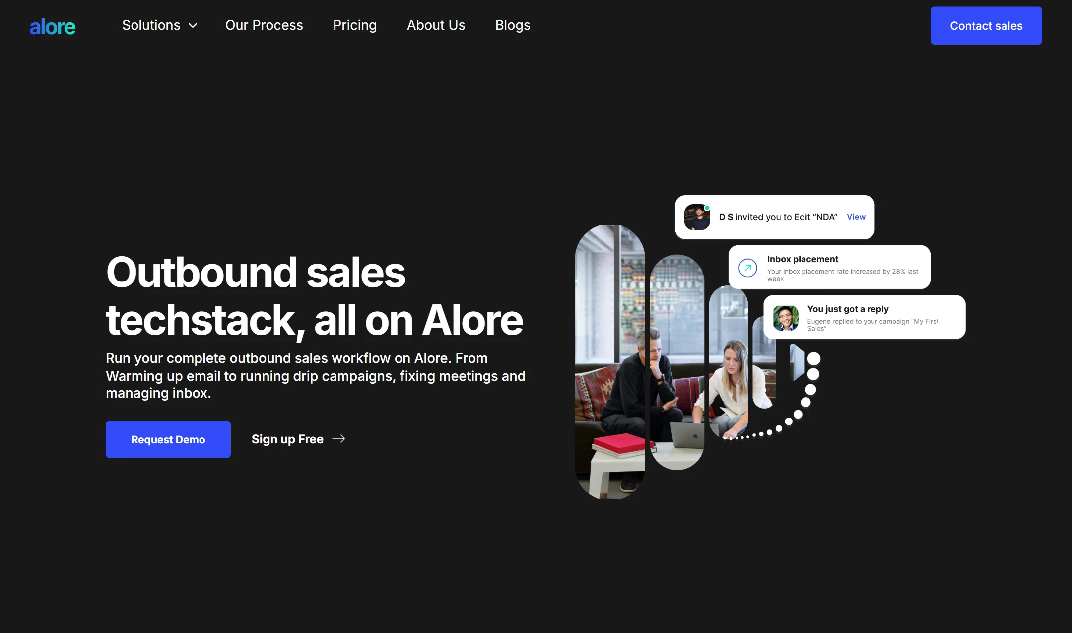 Alore Webflow Case Study