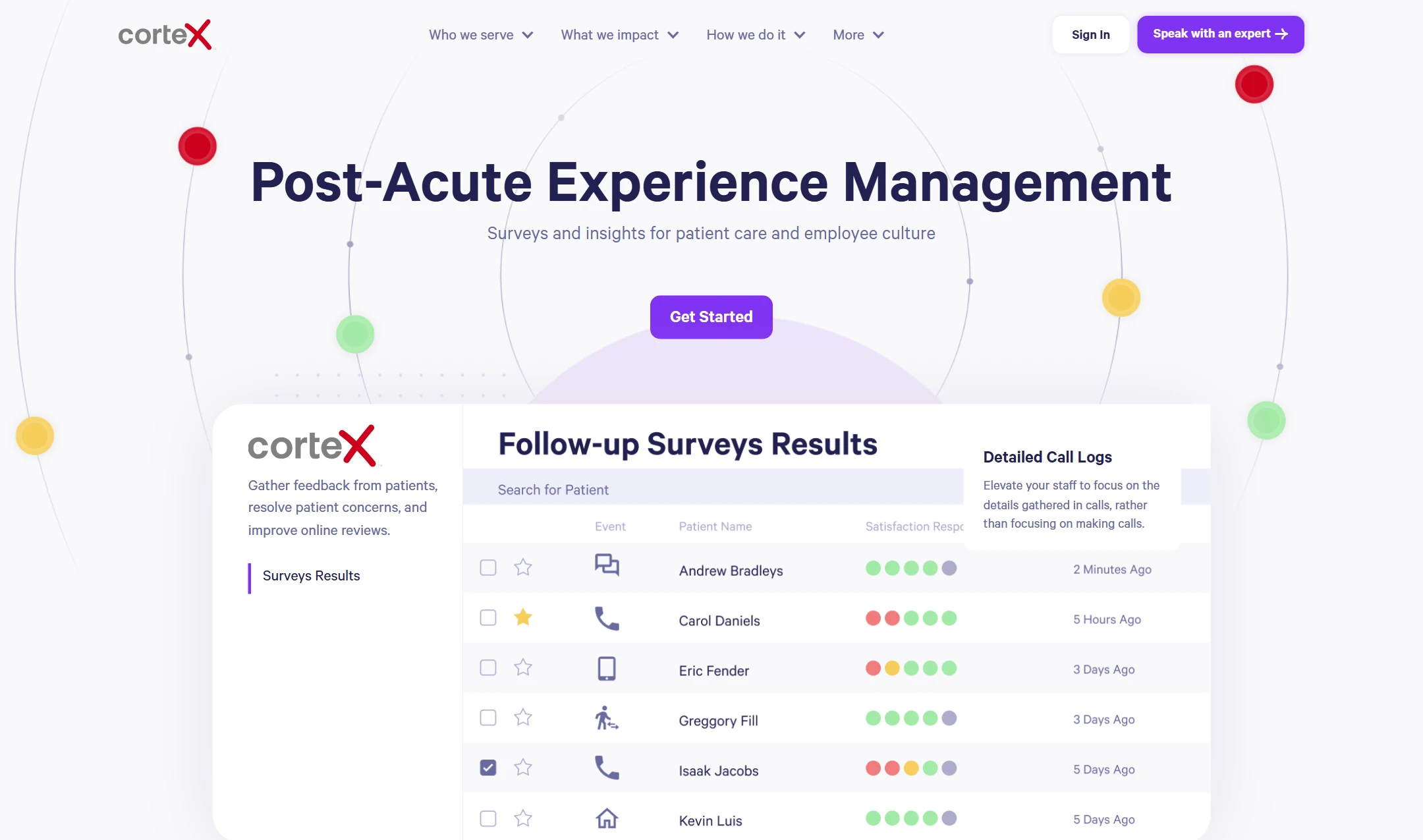 Cortex Health Webflow Case Study